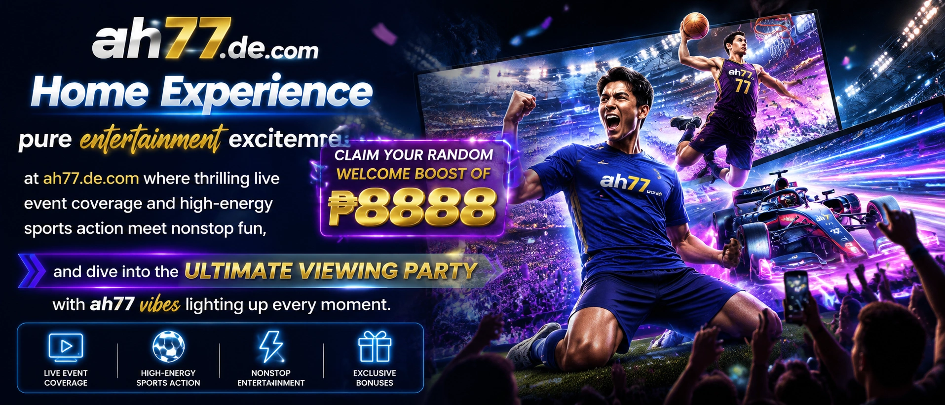 Live casino category at AH77