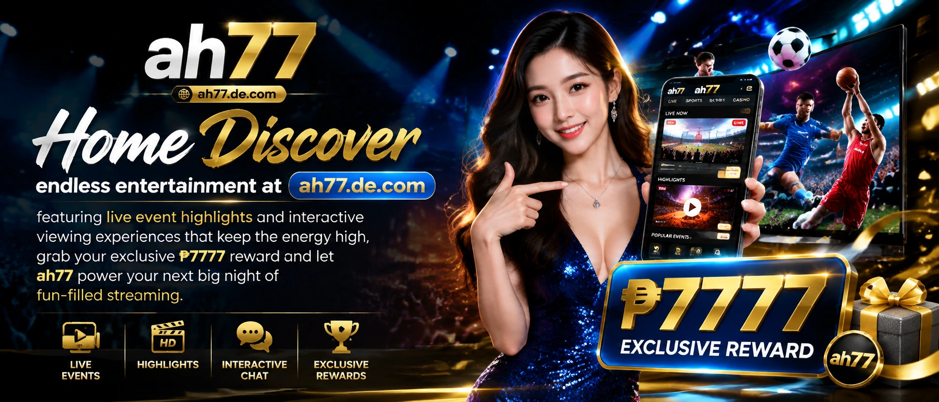 Sports category at AH77